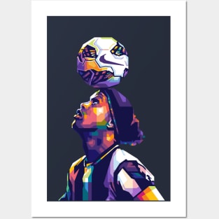 Ronaldinho WPAP style Posters and Art